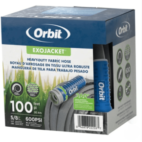 Exo-Jacket 5/8 in. x 100 ft. Heavy Duty Fabric Hose