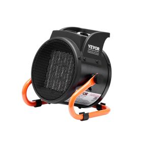 VEVOR Greenhouse Heater, 1500W PTC Fast Heating with Overheat Protection, 3-Speed Setting Small Grow Tent Heater