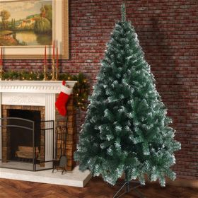 Green Spray White PVC Material Christmas Tree (Option: Light Green)
