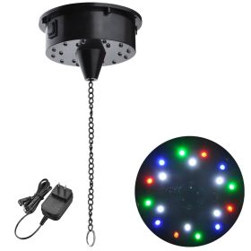 Mirror Ball Motor 6RPM W LED RGBW (Color: Black)