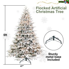 PE, PVC Christmas Tree, Christmas Decorations, With Lights (Option: 5ft)